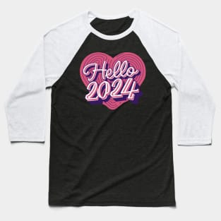 Hello-2024 Baseball T-Shirt